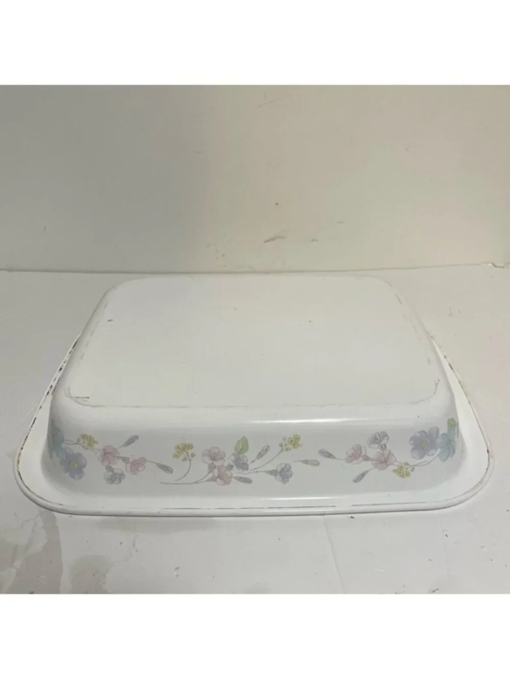 Vintage Corning Ware “Pastel Bouquet” A-21 Rectangular Baking Dish  – USA